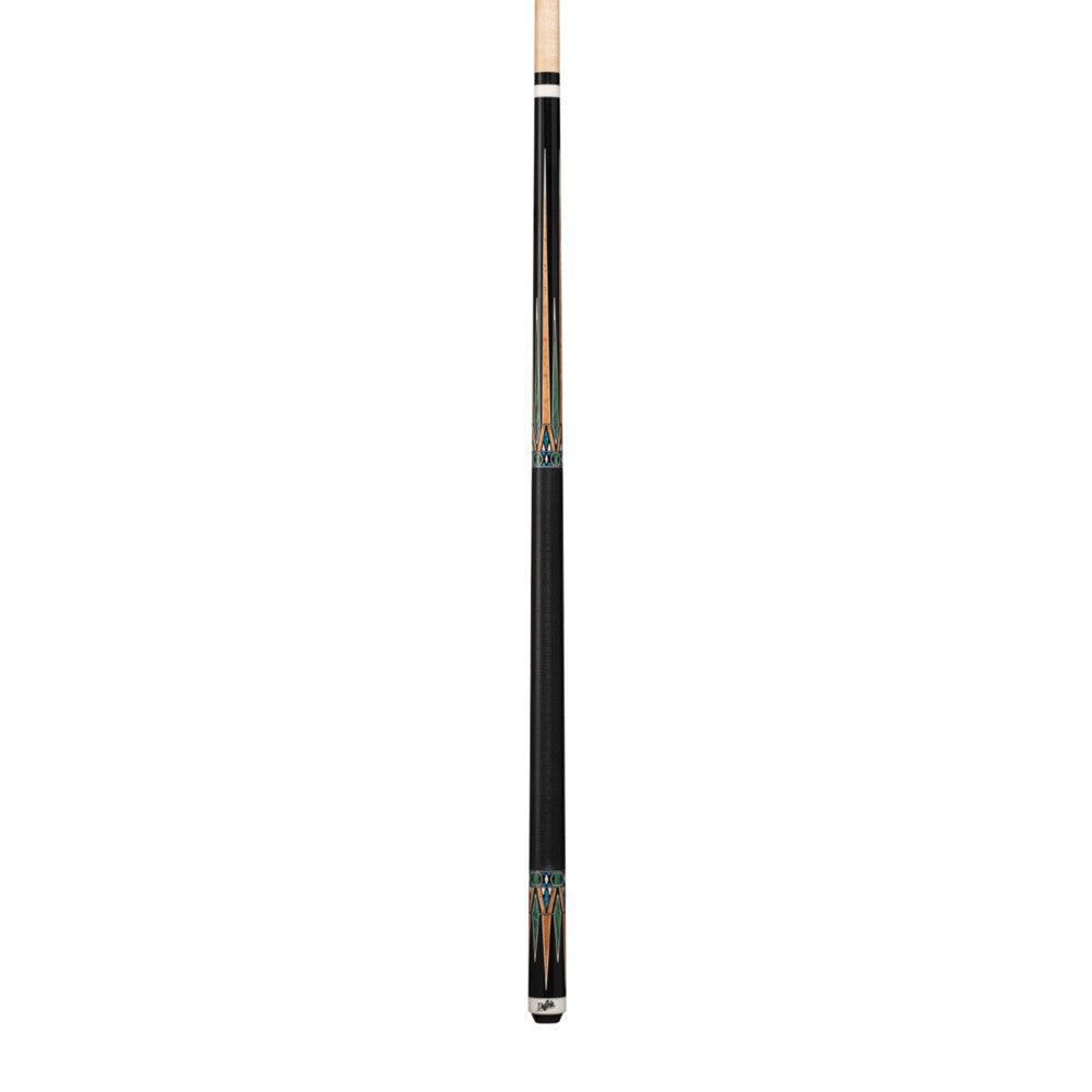 Dufferin Black & Green Malachite Cue with Black Linen Wrap - photo 2