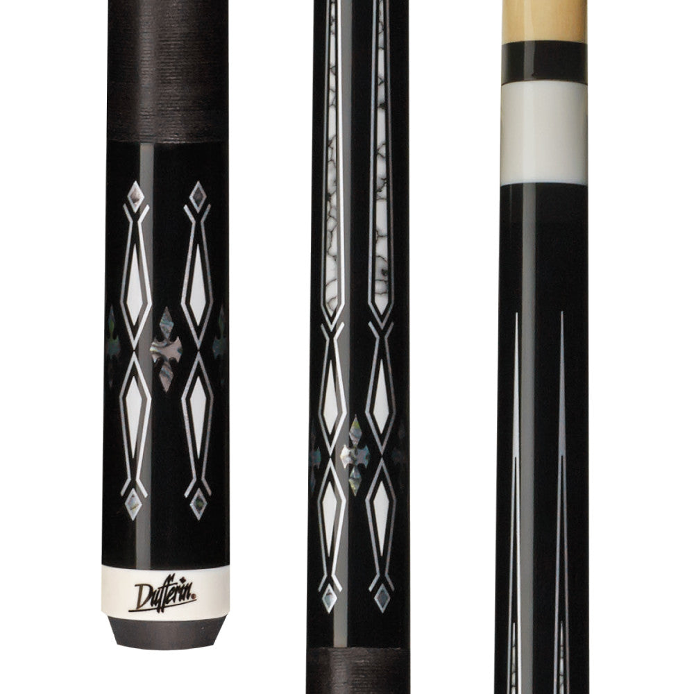 Dufferin Black & White Cue with Black Linen Wrap - photo 1