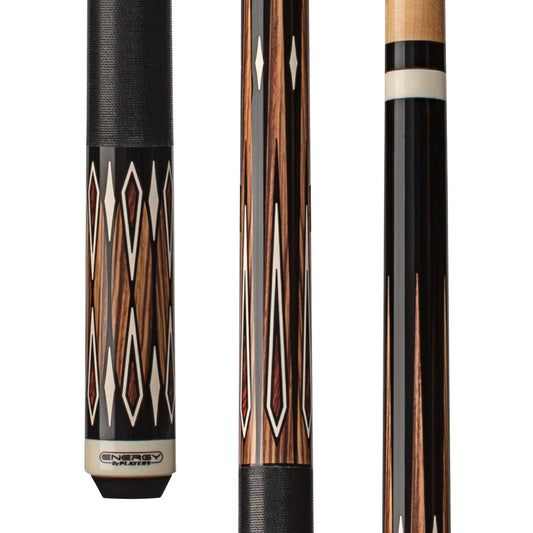 Energy By Players Natural Maple Sneaky Pete Cue with Black Linen Wrap - photo 1
