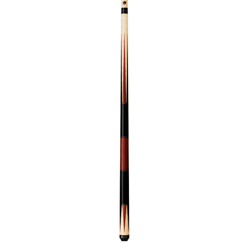 Lucasi Custom Black Onyx & Natural Birdseye/Cocobolo Wrapless Cue - photo 2