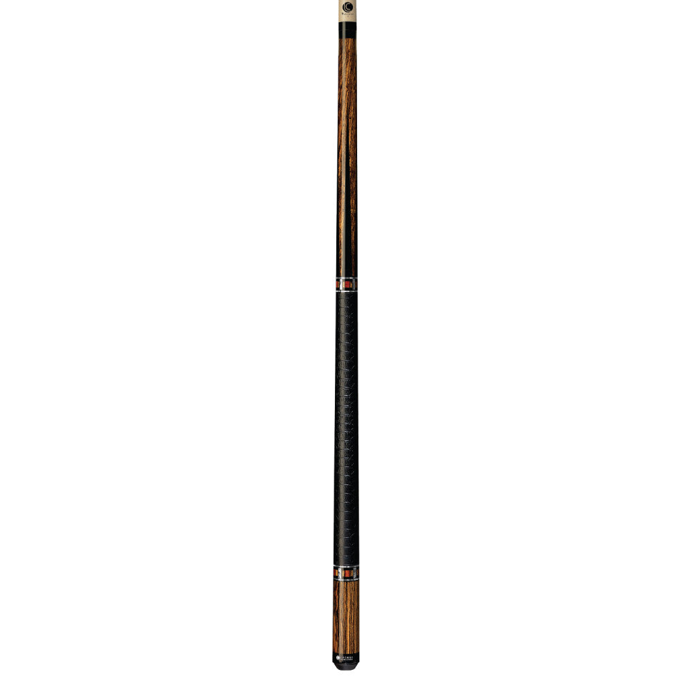 Lucasi Custom Exotic Bocote & Black Cue with Embossed Leather Wrap - photo 2