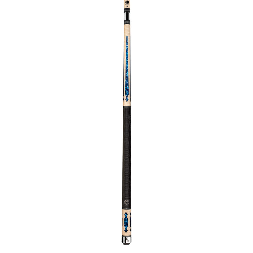 Lucasi Hybrid Natural Birdseye Maple & Blue Crush Cue with Sport G5 Grip - photo 2