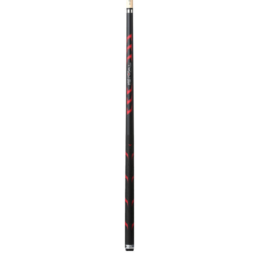 Lucasi Hybrid Rival Black & Metallic Red Matte Finish Cue with Rival G5 Grip - photo 2