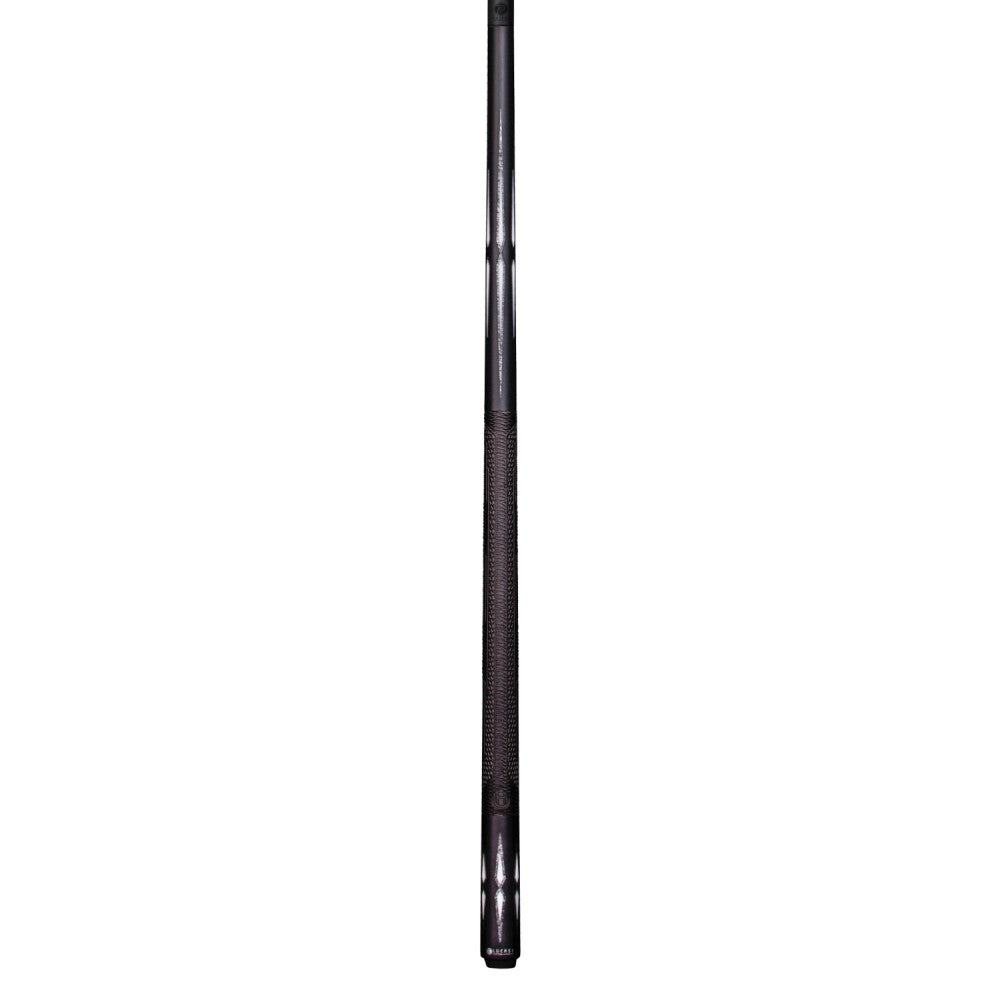 Lucasi Pinnacle Black/Imitation Bone Cue with Carbon Fiber Tech Shaft - photo 2