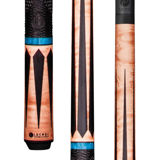 Lucasi Pinnacle Coffee Wash Birdseye Maple/Black Cue with Carbon Fiber Tech Shaft - photo 1