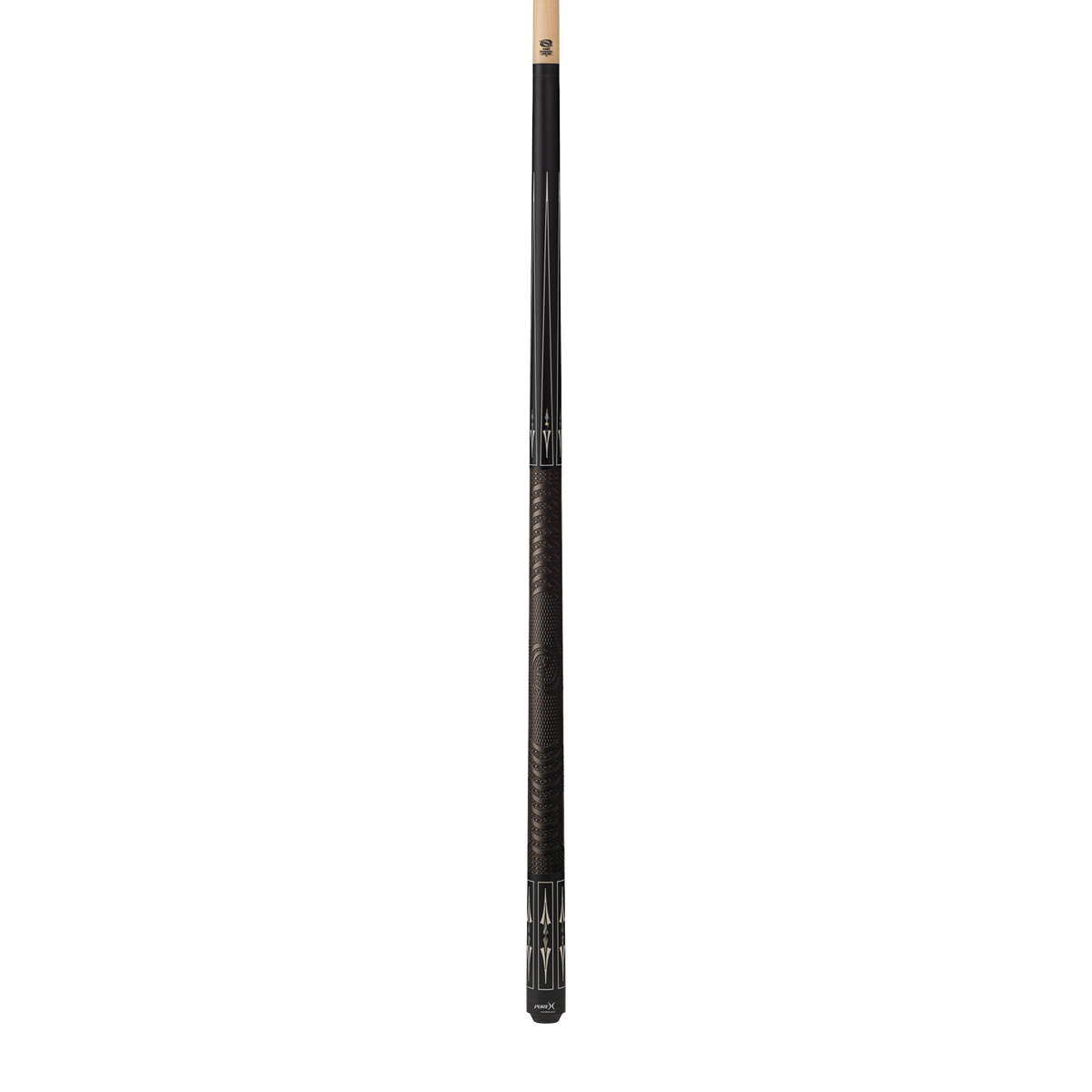 Pure X Matte Black & Mother of Pearl Cue with MZ Grip Technology Wrap