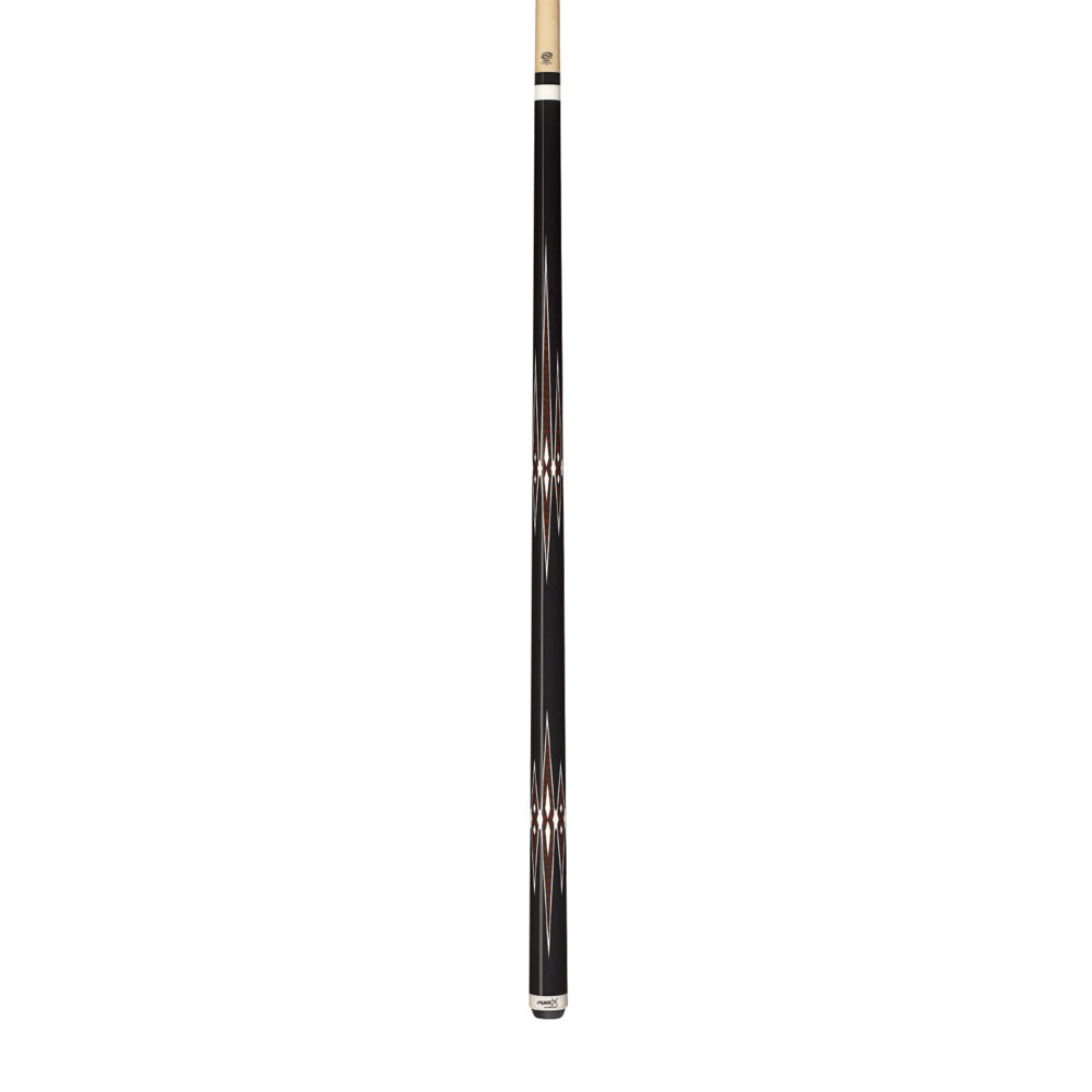 Pure X Midnight Black & Zebrawood Wrapless Cue - photo 2