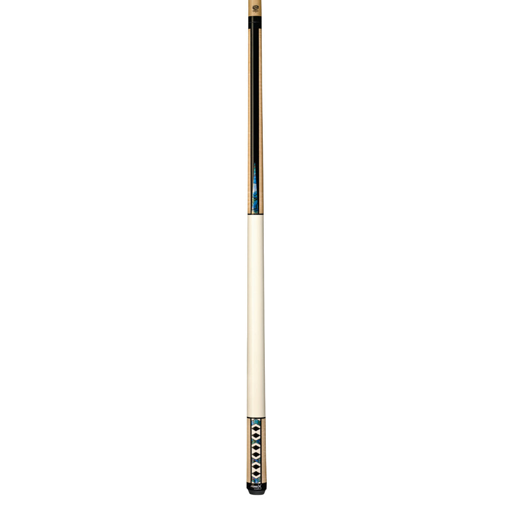 Pure X Natural Birdseye/Imitation Bone & Abalone Wrapless Cue - photo 2