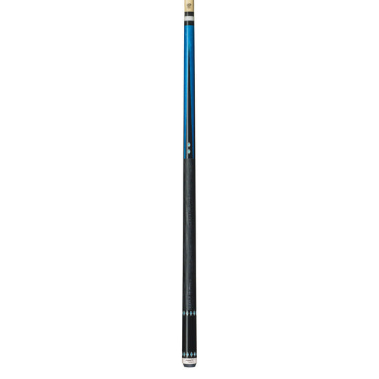 Pure X Teal Birdseye Maple Cue with Embossed Leather Wrap - photo 2
