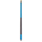 Pure X Teal Stained Birdseye Cue with Black/White Linen Wrap - photo 2