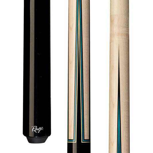 Rage Black/Blue Sneaky Pete Wrapless Cue - photo 1