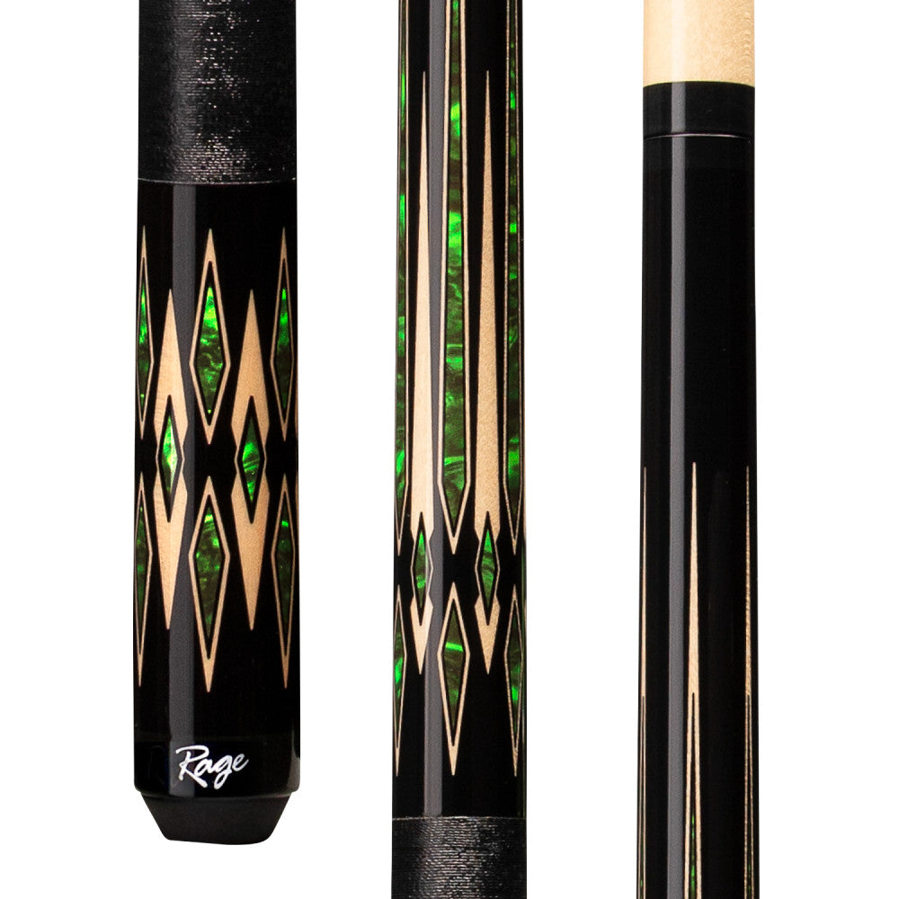 Rage Emerald Emperor Cue with Black Nylon Wrap - photo 1