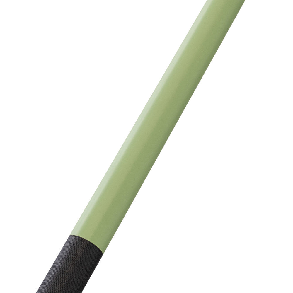 Rage Lime Green Checker Flag Cue with Black Linen Wrap - photo 5