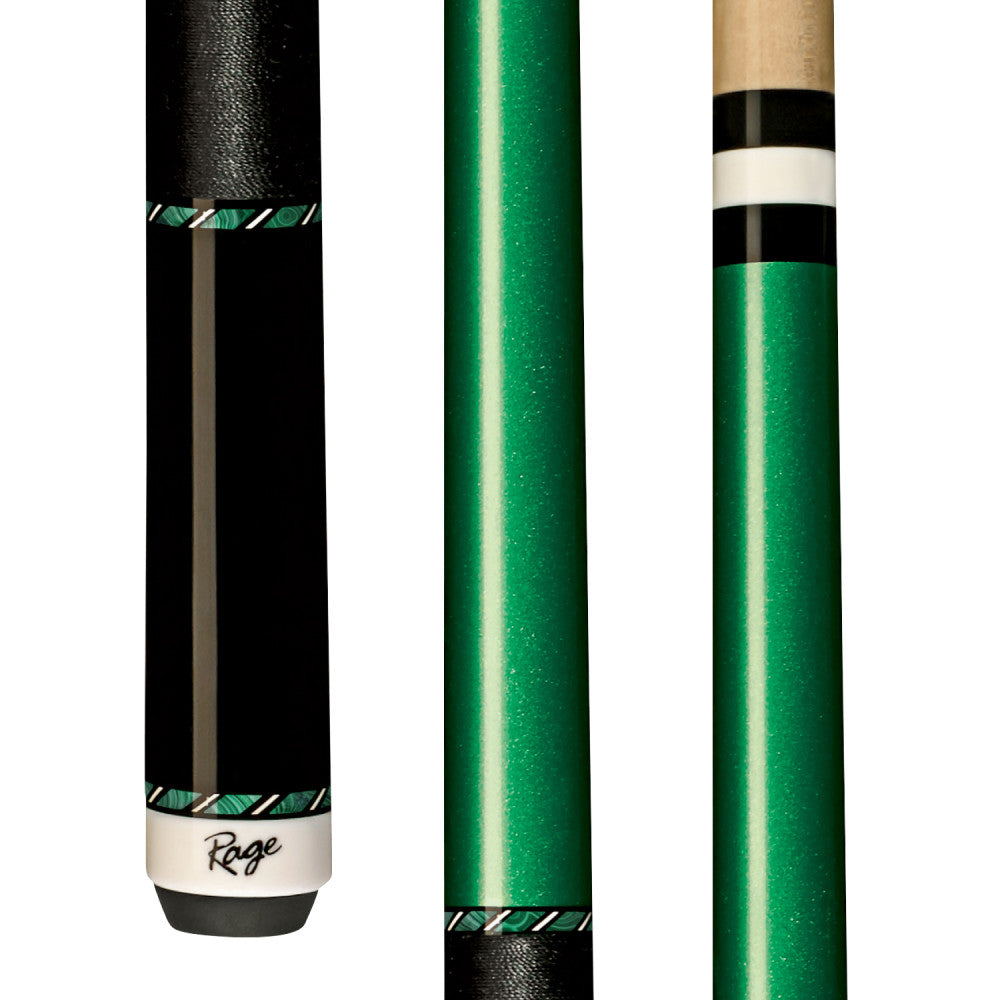 Rage Lucky Green Cue with Black Nylon Wrap - photo 1