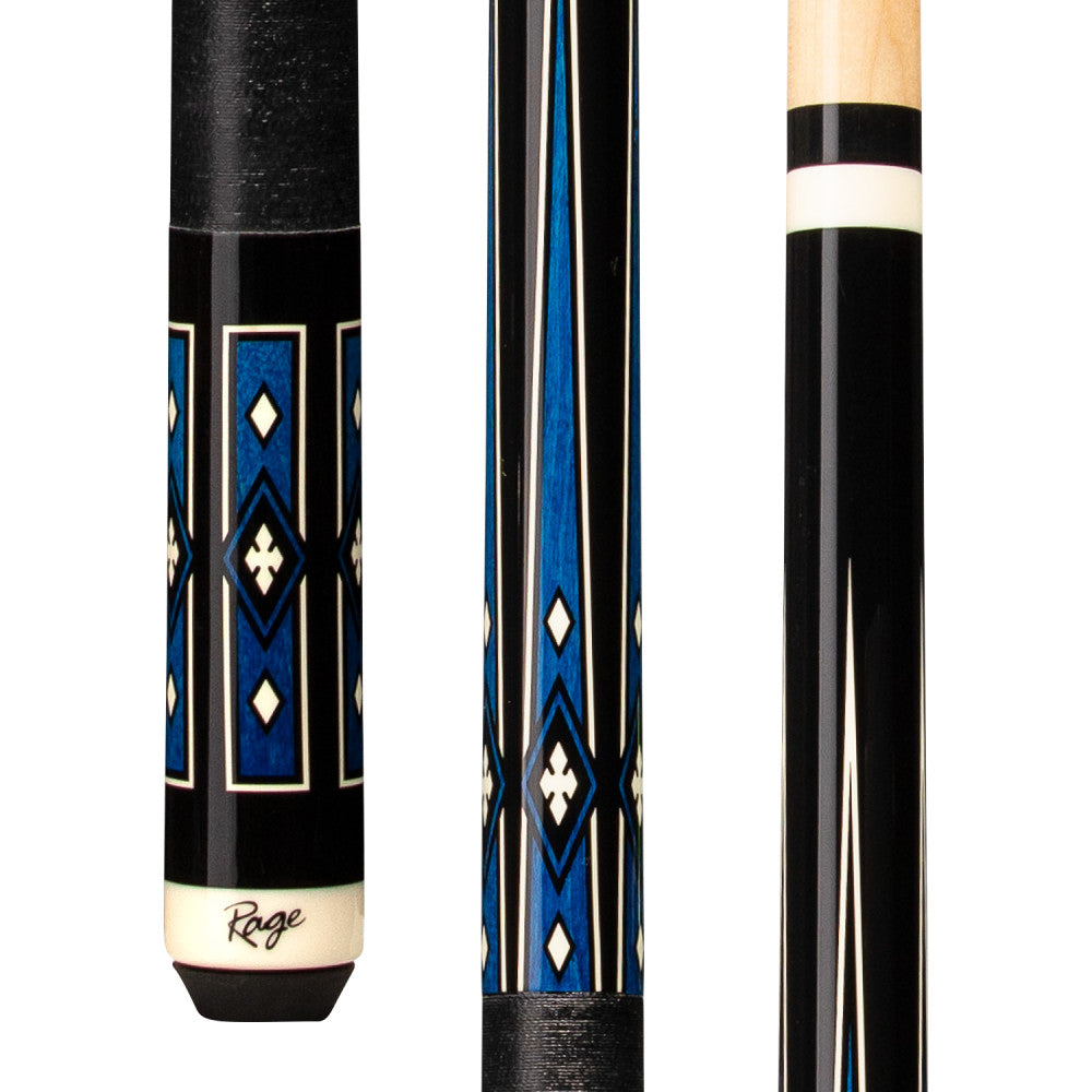 Rage Ojos Azules Cue with Black Nylon Wrap - photo 1