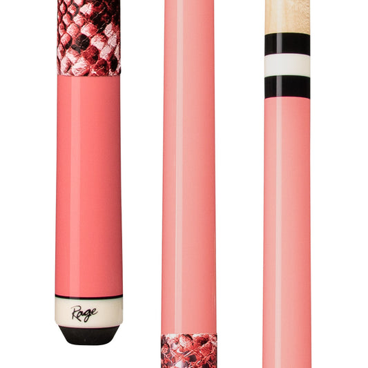 Rage Pretty in Pink Cue with Faux Snake Skin Wrap - photo 1