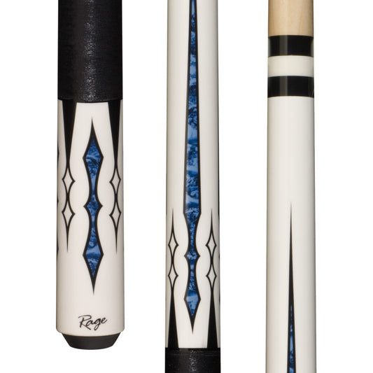 Rage White Rider Cue with Black Nylon Wrap - photo 1