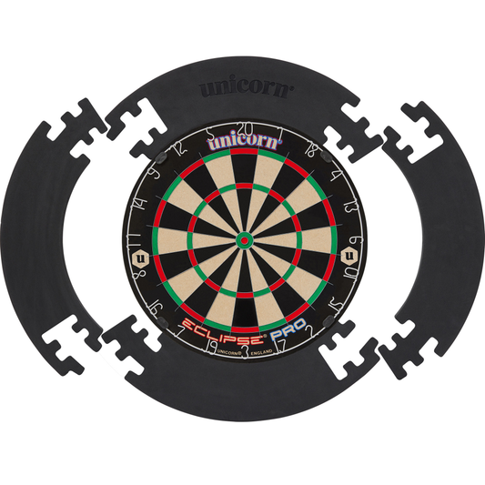 Unicorn Jigsaw Dartboard Surround Black