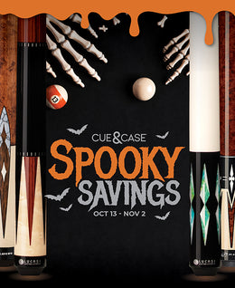 Spooky Savings with Pool cues