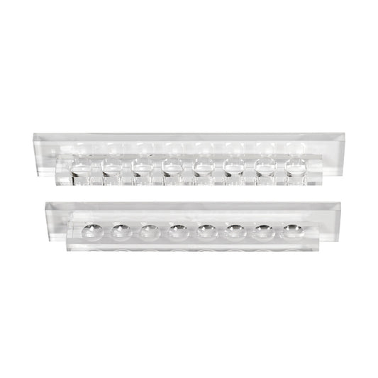 8-Cue Lucite Modern Wall Rack - photo 1