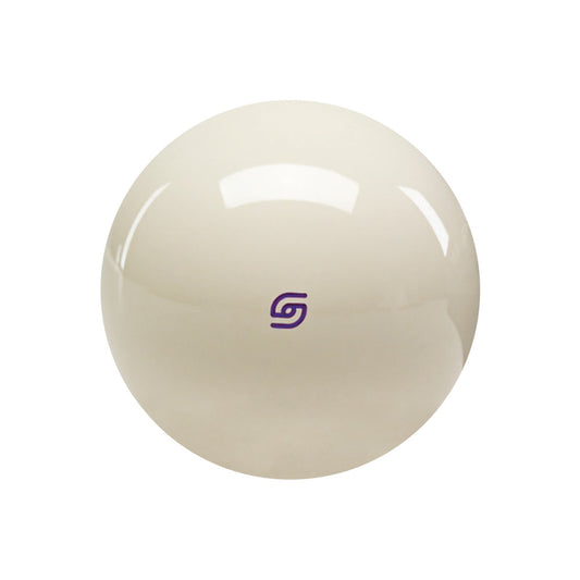 Aramith Magnetic Cue Ball with Purple Logo - photo 1