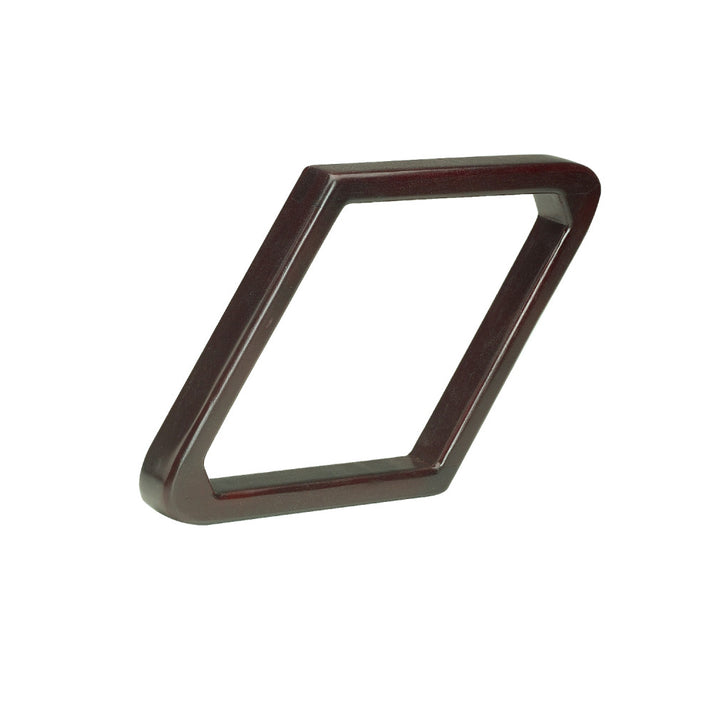 Bullnose Wooden 9-Ball Rack – Cue & Case