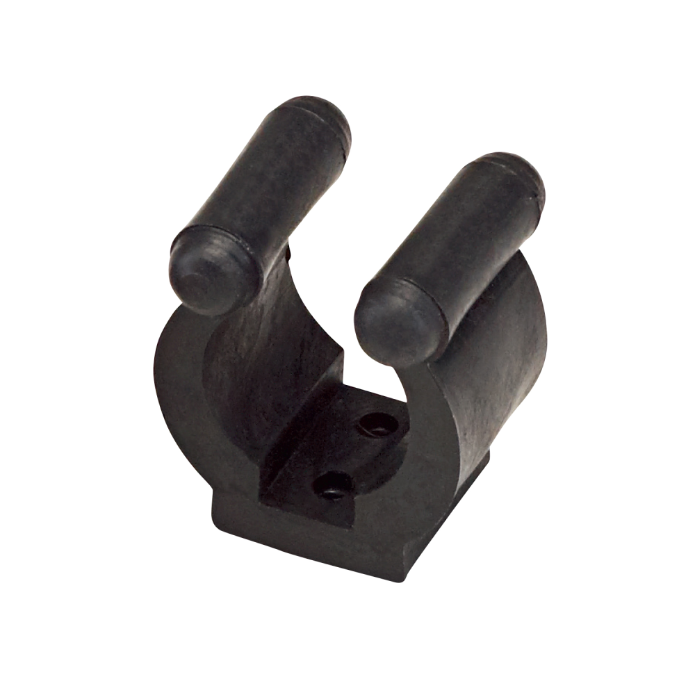 Cue Rack Replacement Clips - Dual‑Screw Mount (Black)
