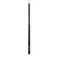 Dufferin Matte Black Purple Triangle Pattern Wrapless Cue
