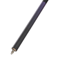 Dufferin Matte Black Purple Triangle Pattern Wrapless Cue