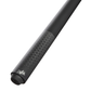 Dufferin Matte Black Silver Triangle Pattern Wrapless Cue