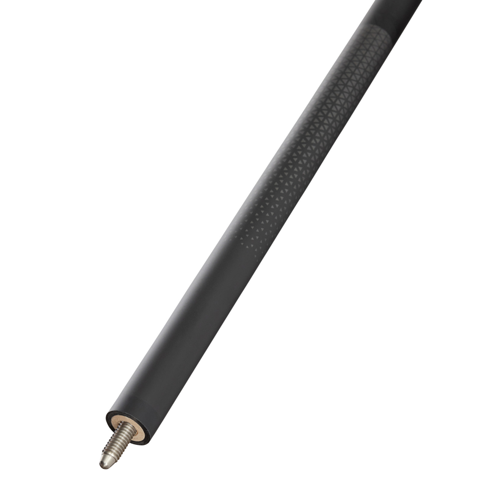 Dufferin Matte Black Silver Triangle Pattern Wrapless Cue