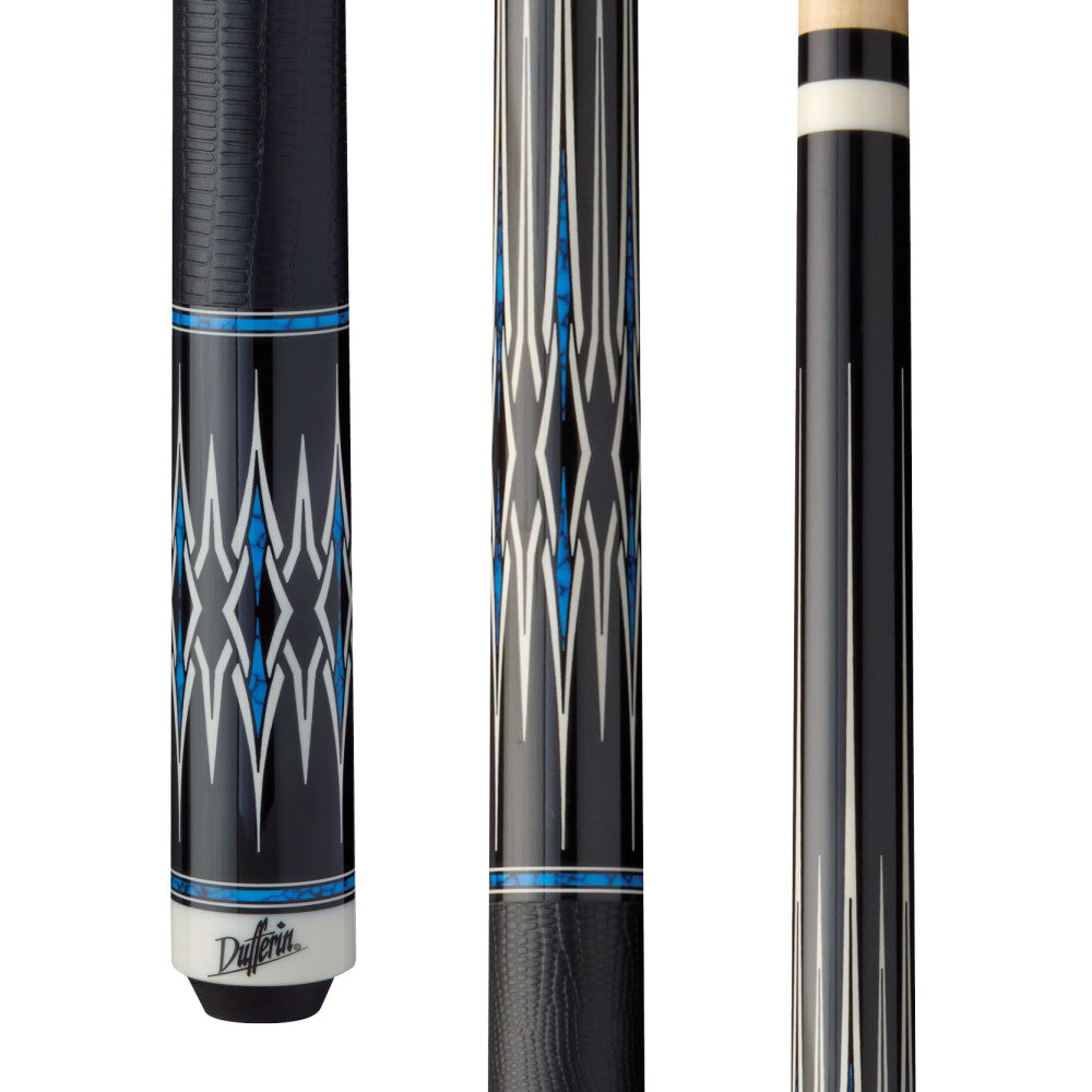Dufferin Blue Ridge Cue with Embossed Leather Wrap – Cue & Case