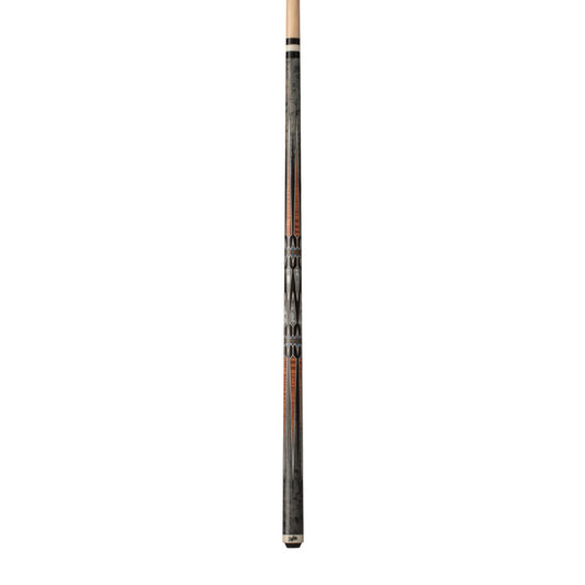 Dufferin Grey Birdseye & Curly Maple Cue with Embossed Leather Wrap - photo 2