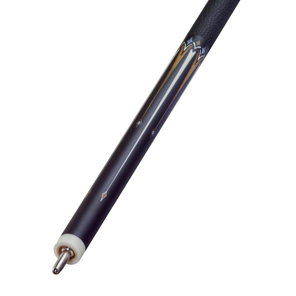 Dufferin Midnight Bocote Cross Cue with Embossed Leather Wrap - photo 4