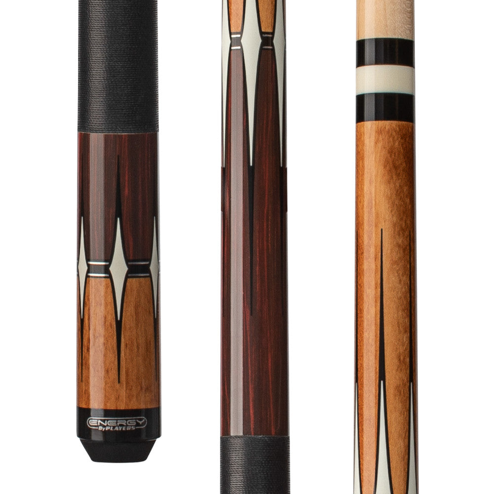 Energy By Players Maple & Rengas Cue with Black Linen Wrap - photo 1