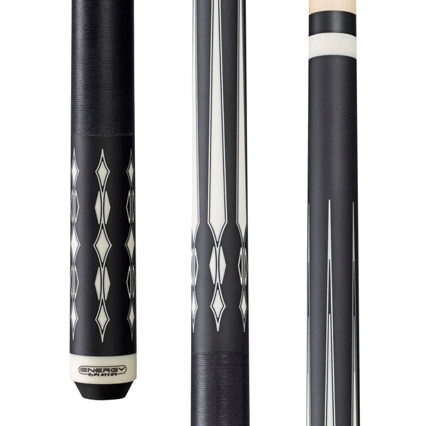 D-DRG Midnight Black Pool Cue - Canadian Rock Maple Jordan