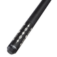 Energy By Players Matte Black/White with Silver Cue with Black Linen Wrap