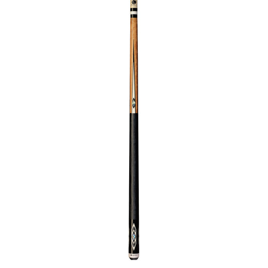 Lucasi Custom Antique Maple/Midnight Black Cue with Embossed Leather Wrap - photo 2