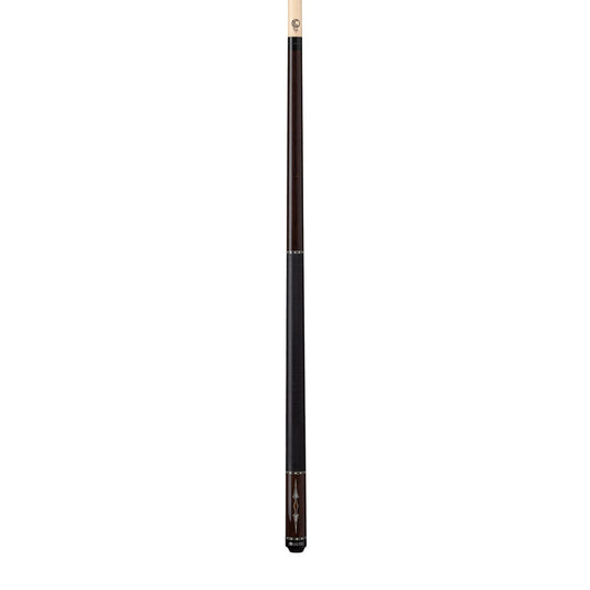 Lucasi Custom Black Palm & Bocote/White Recon Cue with Black Linen Wrap - photo 2