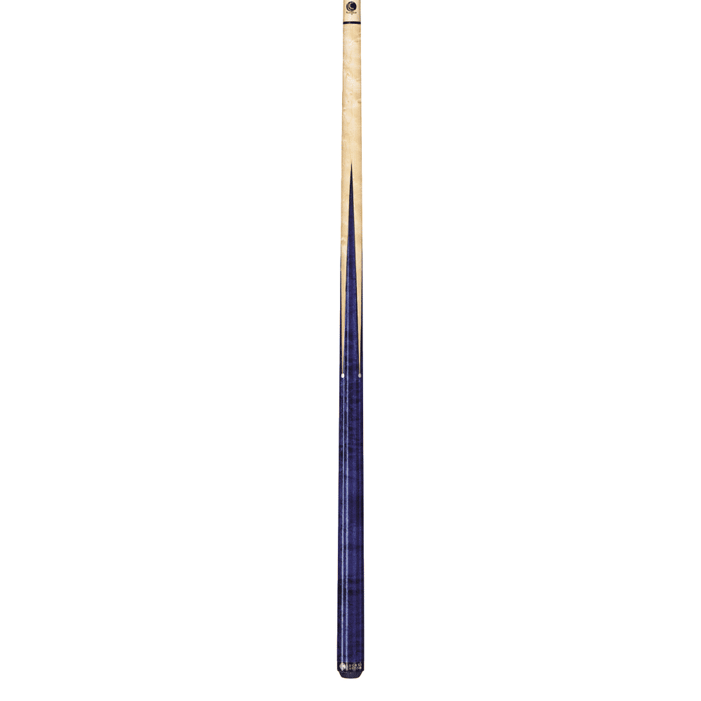 Lucasi Custom Blue Maple Sneaky Pete Wrapless Cue