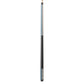 Lucasi Custom Duo Midnight Blue/Grey Wash Birdseye Cue with Embossed Leather Wrap - photo 2
