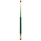 Lucasi Custom Emerald Stained & Natural Super Birdseye Wrapless Cue - photo 2