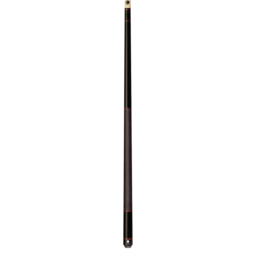 Lucasi Custom Midnight Black & Exotic Cocobolo Cue with Black Linen Wrap - photo 2