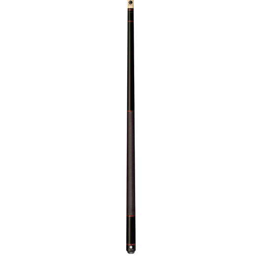 Lucasi Custom Midnight Black & Exotic Cocobolo Cue with Black Linen Wrap - photo 2