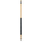 Lucasi Custom Natural Diamond Series Cue with Black/White Linen Wrap - photo 2