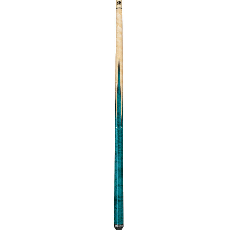 Lucasi Custom Teal Maple Sneaky Pete Wrapless Cue - photo 2