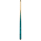 Lucasi Custom Teal Maple Sneaky Pete Wrapless Cue