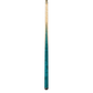 Lucasi Custom Teal Maple Sneaky Pete Wrapless Cue