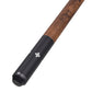 Lucasi Custom Walnut Curly Maple & Matte Black/Imitation Bone Wrapless Cue - photo 3