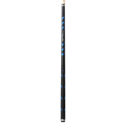 Lucasi Hybrid Rival Black & Metallic Blue Matte Finish Cue with Rival G5 Grip - photo 2